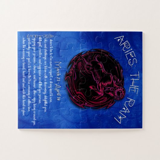 Aries Acrostic Puzzle (Horizontal)