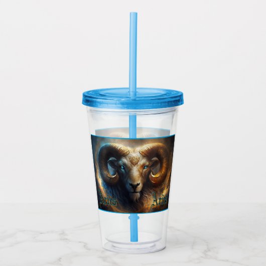 Aries Acryltrinkbecher (Vorderseite)