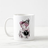 Aries Art Deco Lady Kaffeetasse (Links)