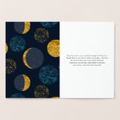 Aries Astrologie | Personalisiertes Zodiac-Zeichen Folienkarte (Innenseite)