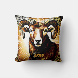 Aries Astrologie-Zeichen Kissen