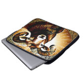 Aries Astrologie-Zeichen Laptopschutzhülle (Vorne Knopf)