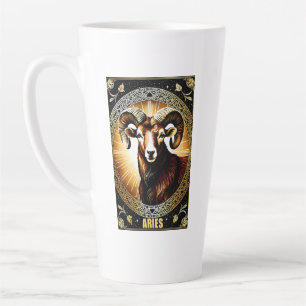 Aries Astrologie-Zeichen Milchtasse