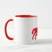 Aries Astrologie-Zeichen, Ringer-Tasse Tasse (Links)