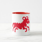 Aries Astrologie-Zeichen, Ringer-Tasse Tasse (Zentrum)
