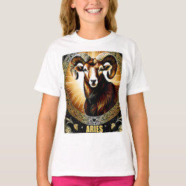 Aries Astrologie Zodiak-Zeichen T-Shirt
