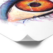 Aries Astrologisches Zeichen Poster (Ecke)