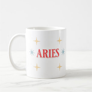 Aries Astrologisches Zeichen Tasse