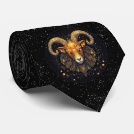 Aries Astrology Zodiac Neck Tie Krawatte