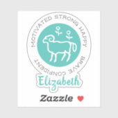 Aries Aufkleber (Blatt)