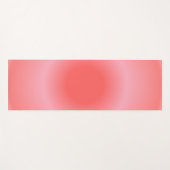Aries Aura Gradient Zodiac, Rosa Farbton Yogamatte (Vorderseite (Horizontal))
