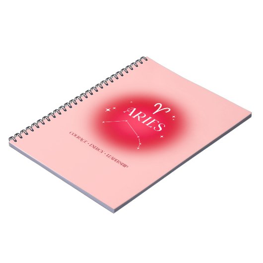 Aries aura notizblock (Linke Seite)