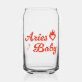 Aries baby glass dosenglas (Vorderseite)