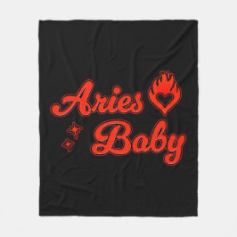 Aries baby polar blanket fleecedecke