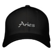 Aries Bestickte Baseballkappe (Vorderseite)