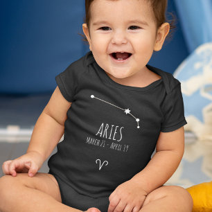 Aries Birth Sign Sternbild Baby Strampler
