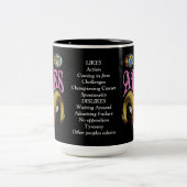 Aries Birth Sign Zodiac Tasse (Mittel)