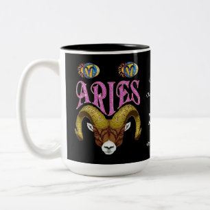 Aries Birth Sign Zodiac Tasse