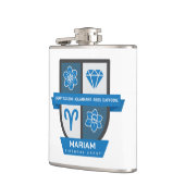 Aries Birthday Crest™ for March 21-31 Flachmann (Links)