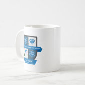Aries Birthday Crest™ for March 21-31 Mug Kaffeetasse (Vorderseite Links)
