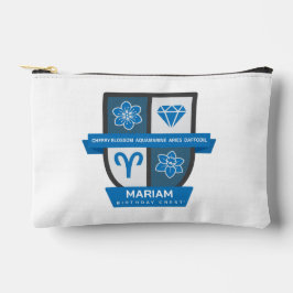 Aries Birthday Crest™ for March 21-31 Zubehörtasche