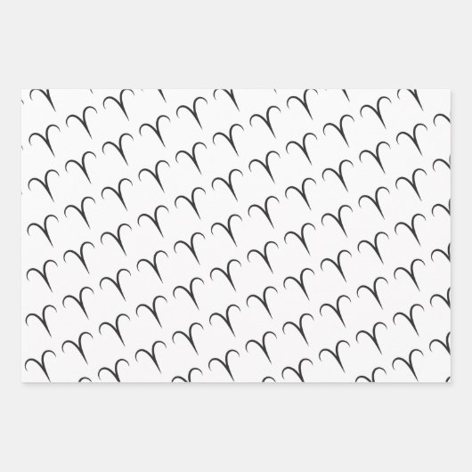 Aries Birthday Geschenkpapier Set (Vorderseite 2)