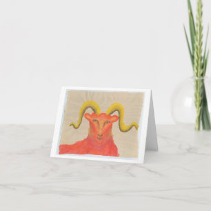 Aries Birthday Karte