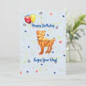 Aries Birthday (März 21. - 19. April) Card Karte (Stehend Vorderseite)