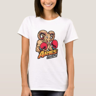 Aries Boxring - Immer auf eine Herausforderung! T-Shirt
