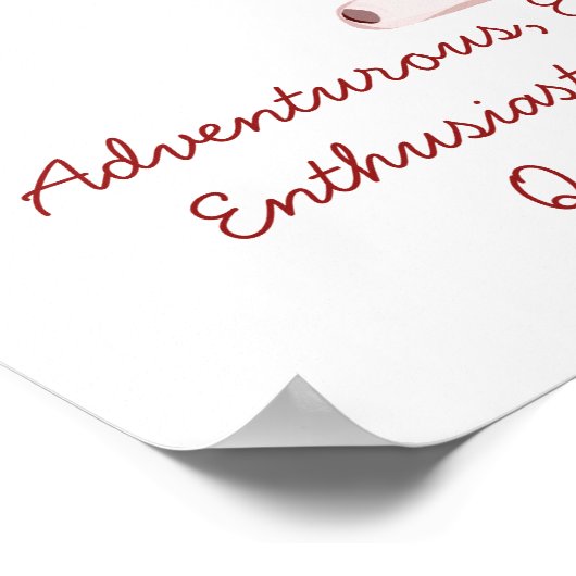 Aries - Boy Horoskop Poster (Ecke)