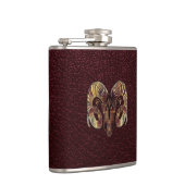 Aries Bronze Flachmann (Rechts)