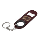 Aries Bronze Mini Flaschenöffner (Vorderseite Schrägansicht)