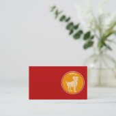 Aries Business Card Visitenkarte (Stehend Vorderseite)