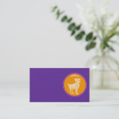 Aries Business Card Visitenkarte (Stehend Vorderseite)