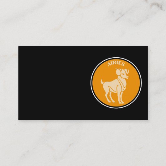 Aries Business Card Visitenkarte (Vorderseite)