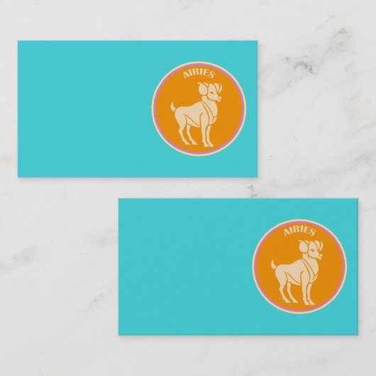 Aries Business Card Visitenkarte (Vorne/Hinten)