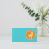 Aries Business Card Visitenkarte (Stehend Vorderseite)