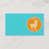 Aries Business Card Visitenkarte (Rückseite)