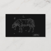Aries Business Card Visitenkarte (Rückseite)