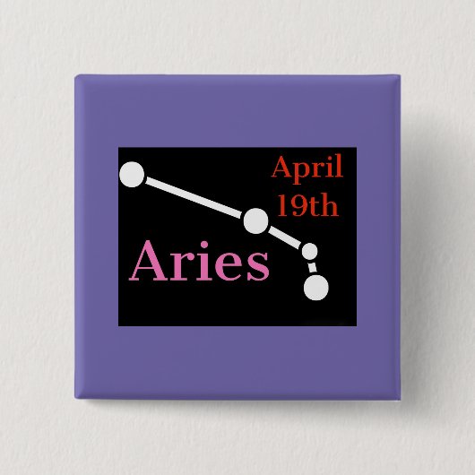 Aries Button (Vorderseite)