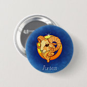 Aries Button (Vorne & Hinten)