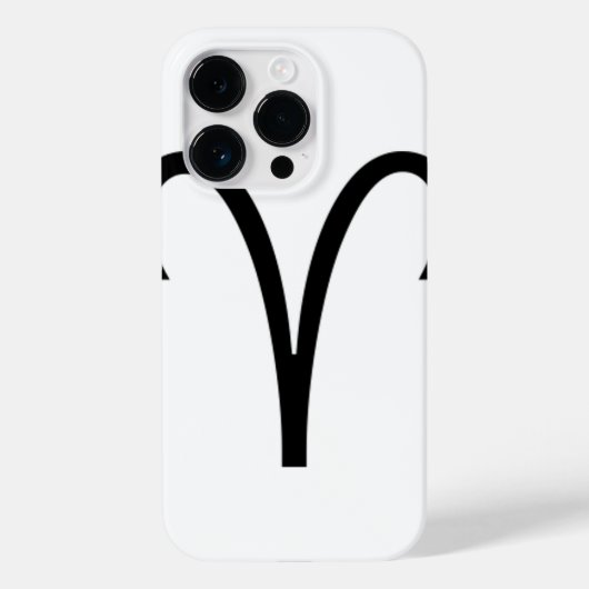 Aries Case-Mate iPhone Hülle (Rückseite)