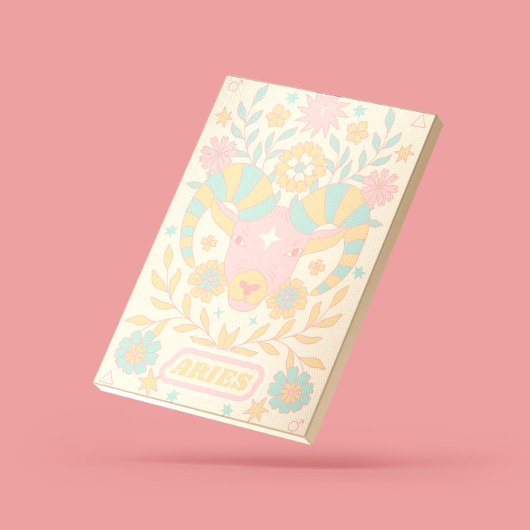 Aries Celestial Zodiac Pastel Dreams Wall Arts Leinwanddruck