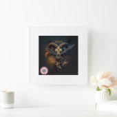 ARIES CLOCK QUADRATISCHE WANDUHR (Zuhause)