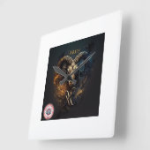 ARIES CLOCK QUADRATISCHE WANDUHR (Winkel)