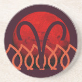 Aries Coaster Getränkeuntersetzer (Vorne)