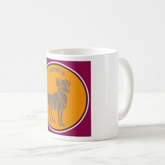 Aries Coffee Tasse (VorderseiteRechts)