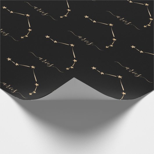 Aries Constellation Geschenkpapier (Ecke)
