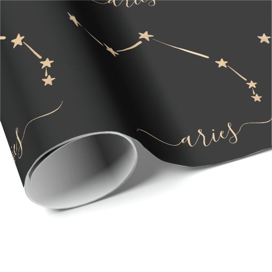 Aries Constellation Geschenkpapier (Rolleneckpunkt)