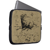 Aries Constellation Hevelius 1690 März 21 - Apr19 Laptopschutzhülle (Vorne Rechts)